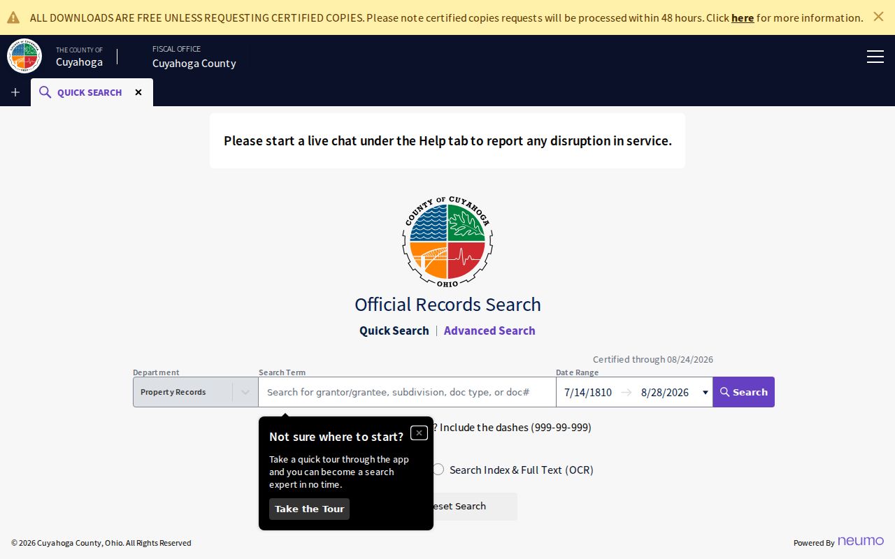 Garfield Heights residents directory Cuyahoga Official Records Search